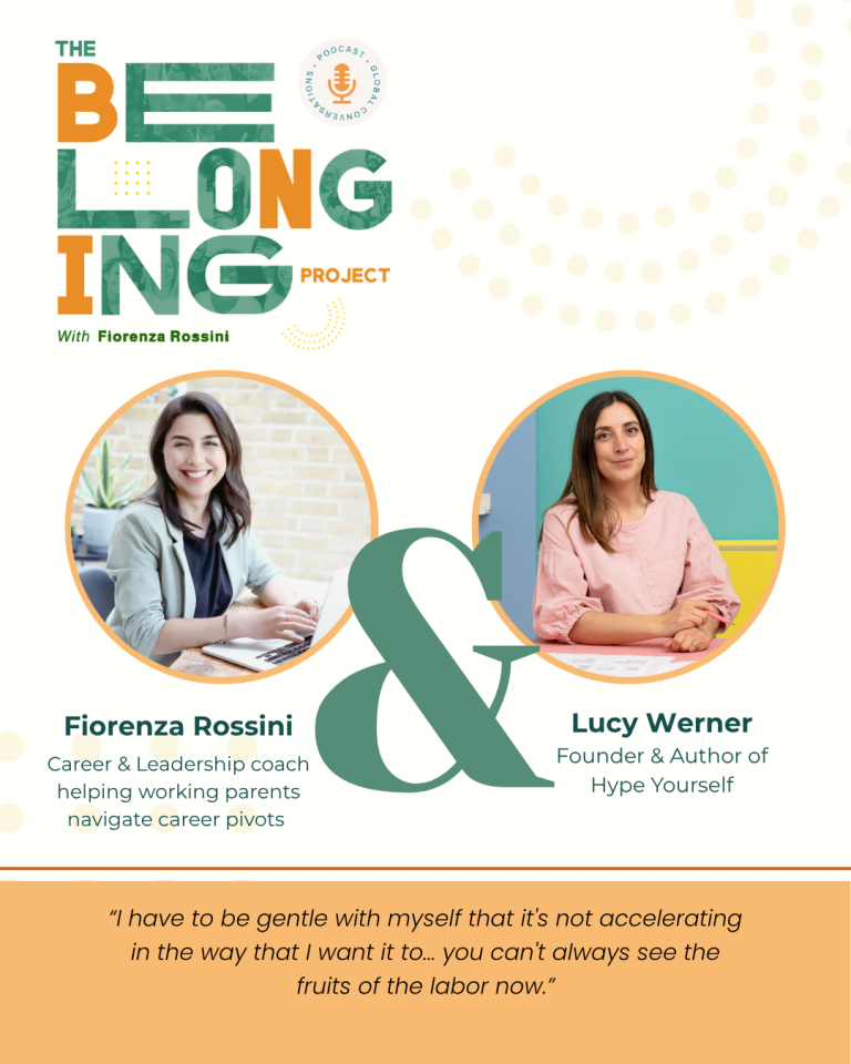 Podcast episode Lucy Werner - The Belonging Project Podcast
